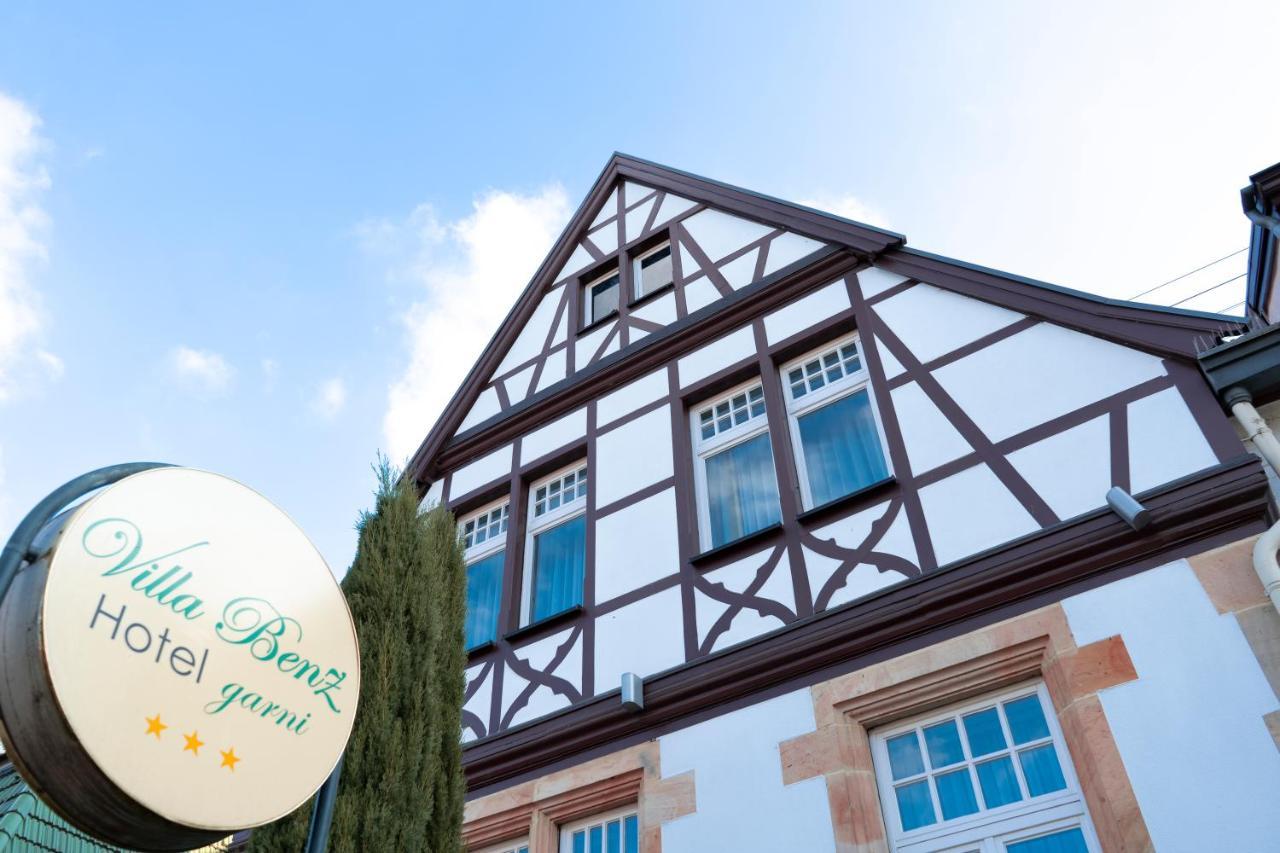 Villa Benz Hotel Garni Schwetzingen Buitenkant foto