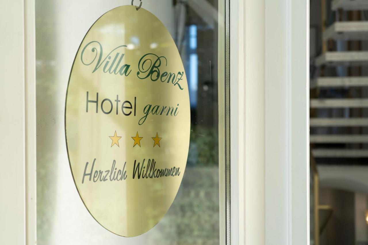 Villa Benz Hotel Garni Schwetzingen Buitenkant foto